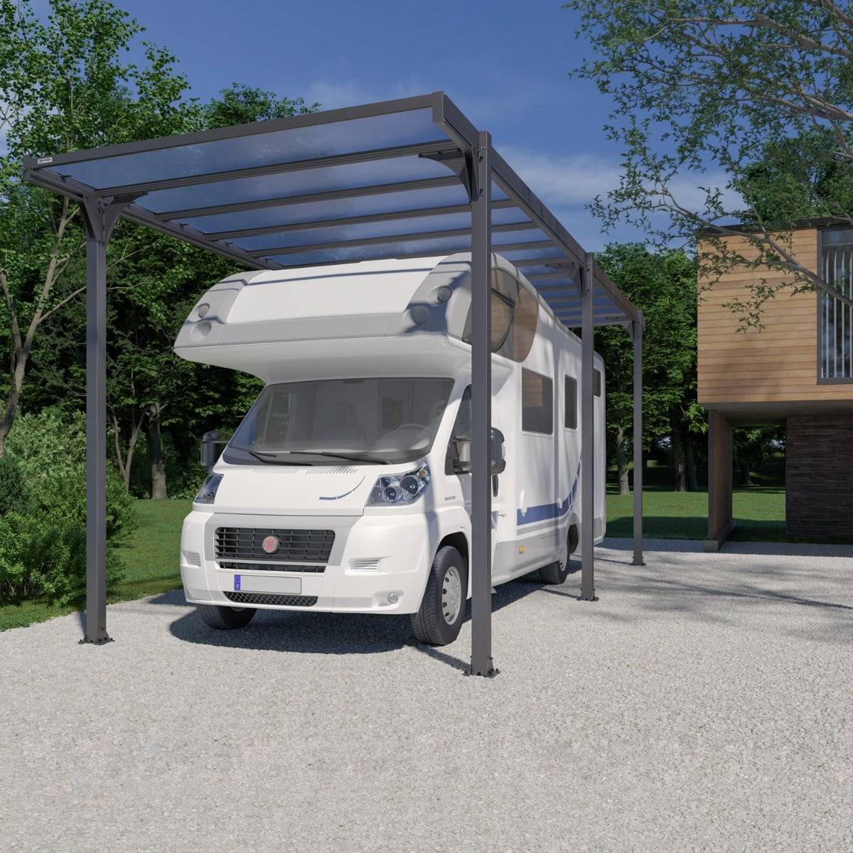 Carport camping car Hegoa 25