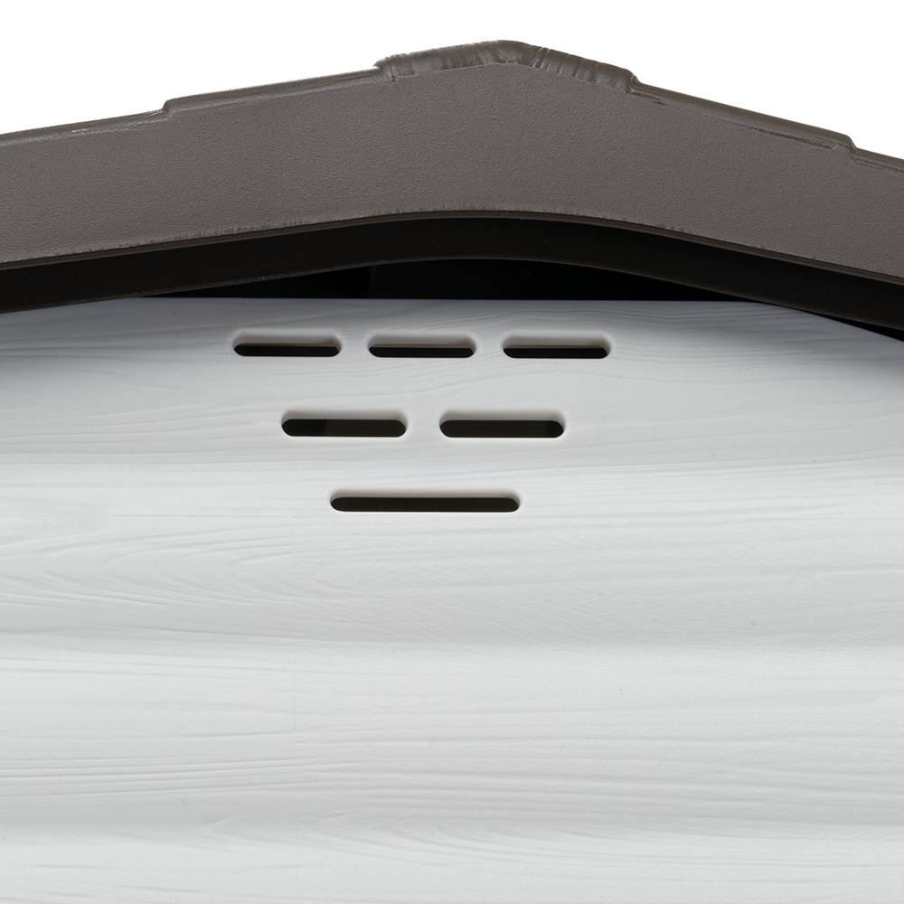 Ferplast - Ferplast Niche Chien Exterieur, Maison Chien, Niche Petit Chien, Côté Ouvrable, Système de Drainage, Grille d'Aération, 58 x 48 x h 44 cm, DOGVILLA 60 - Image 6