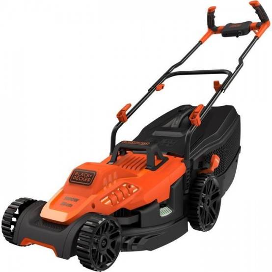 Tondeuse a Gazon Filaire BLACK+DECKER BEMW471BH-QS 1600W 38 cm - 6 Hauteurs Réglables - Image 1