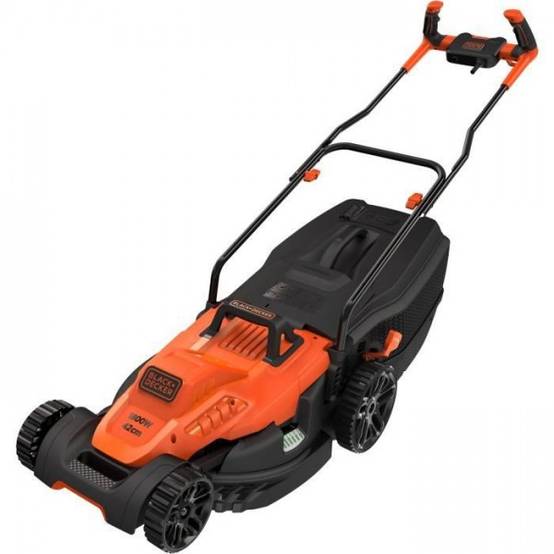 Tondeuse a Gazon Filaire BLACK+DECKER BEMW471BH-QS 1600W 38 cm - 6 Hauteurs Réglables - Image 2