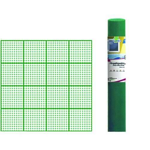 Centrale Brico - Moustiquaire plastique vert, H.1 x L.2 m Centrale Brico - Image 2