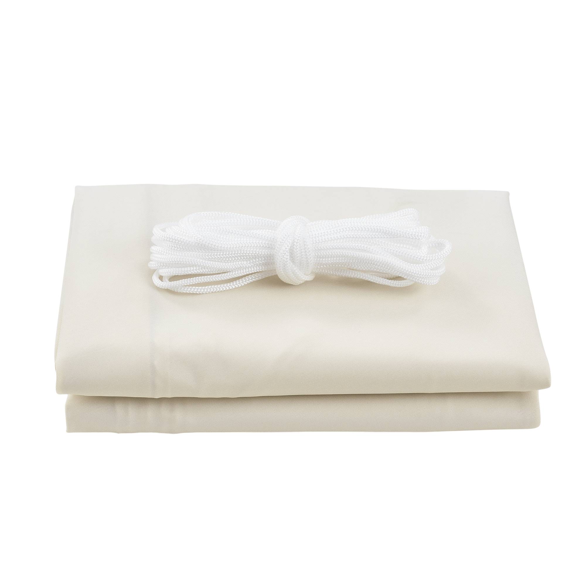 Voile d'Ombrage Patras Triangulaire Beige 400 x 400 x 400 cm [en.casa] - Image 2