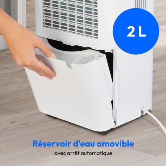 Déshumidificateur d'Air - MEDION - 12L / jour - Capacité réservoir 2L - Image 4
