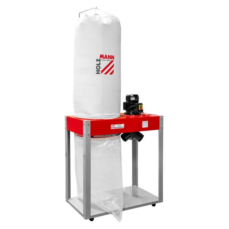 Aspirateur à copeaux de bois 165 litres - 400 V - 1500 W Holzmann