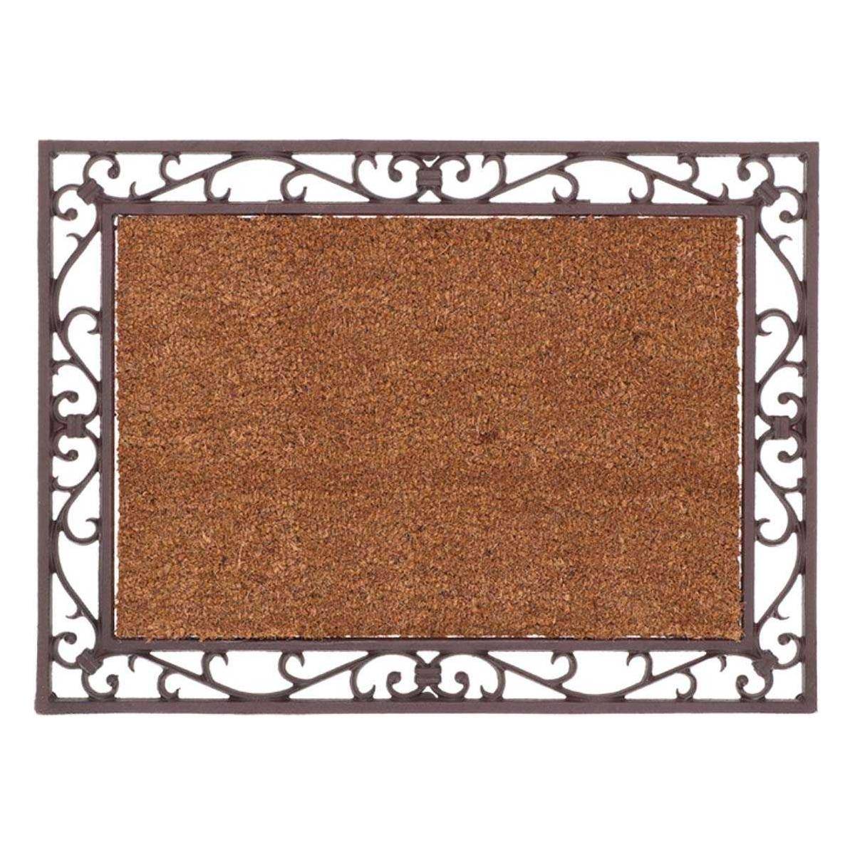 Esschert Design - Paillasson antique en coco et fonte - Image 1