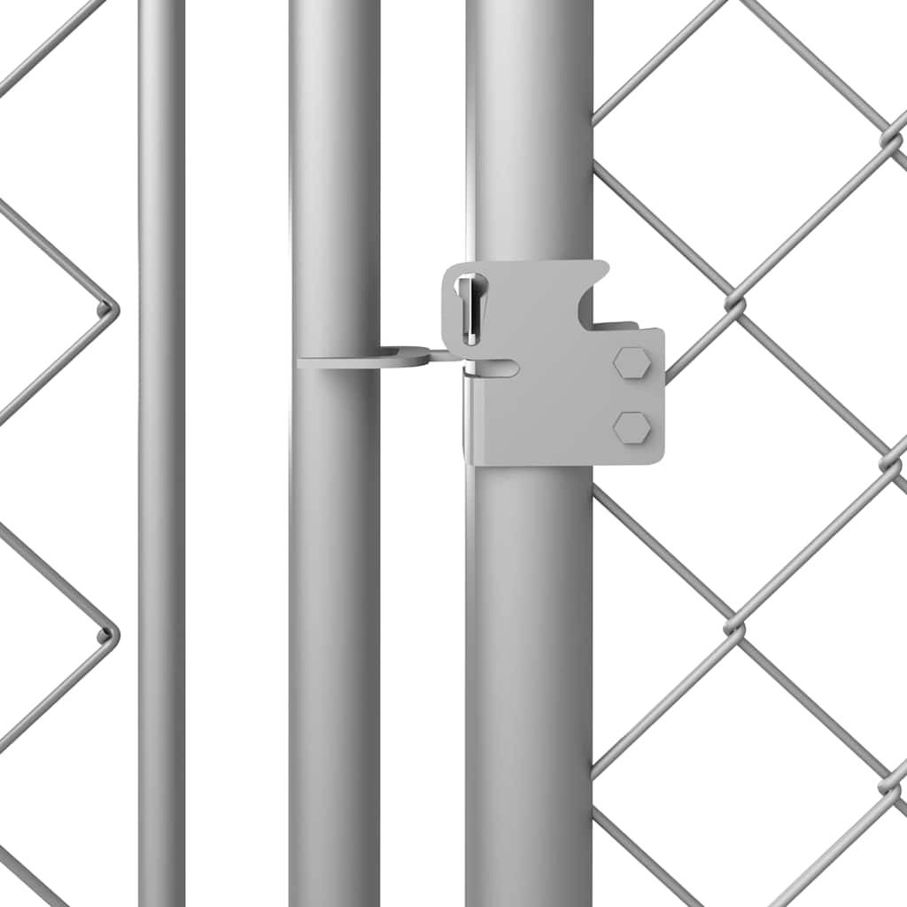 Vidaxl - Chenil extérieur avec toit pour chiens 7,6x3,8x2,3 m vidaXL 144937 - Image 6