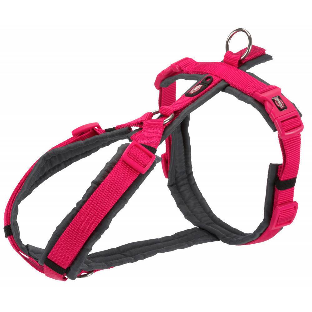 Trixie - Trixie - harnais trekking S- M tour de ventre 44-53 cm rose et gris pour chien - Image 1