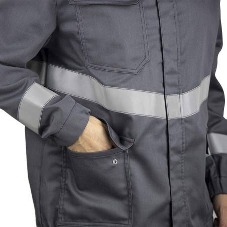 Veste ATEX multinormes Risk Basic Vision - LMA - 2326 -S-Gris - Image 3