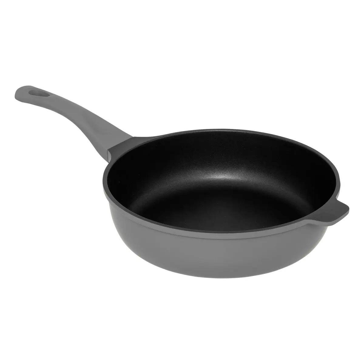 Sauteuse Avec Panier Vapeur "Kirk" 28cm Gris - Image 4