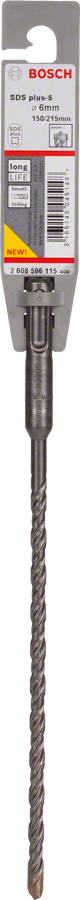 Bosch - Foret SDS Plus-5 6x150x215mm pour marteaux burineurs - BOSCH - 2608596115 - Image 3