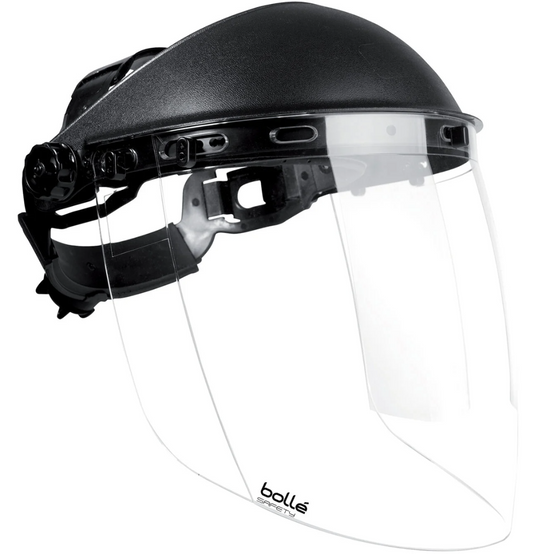 Sphere ecran facial avec serre tete reglable pc incolore BOLLE - SPHERPI - Image 1