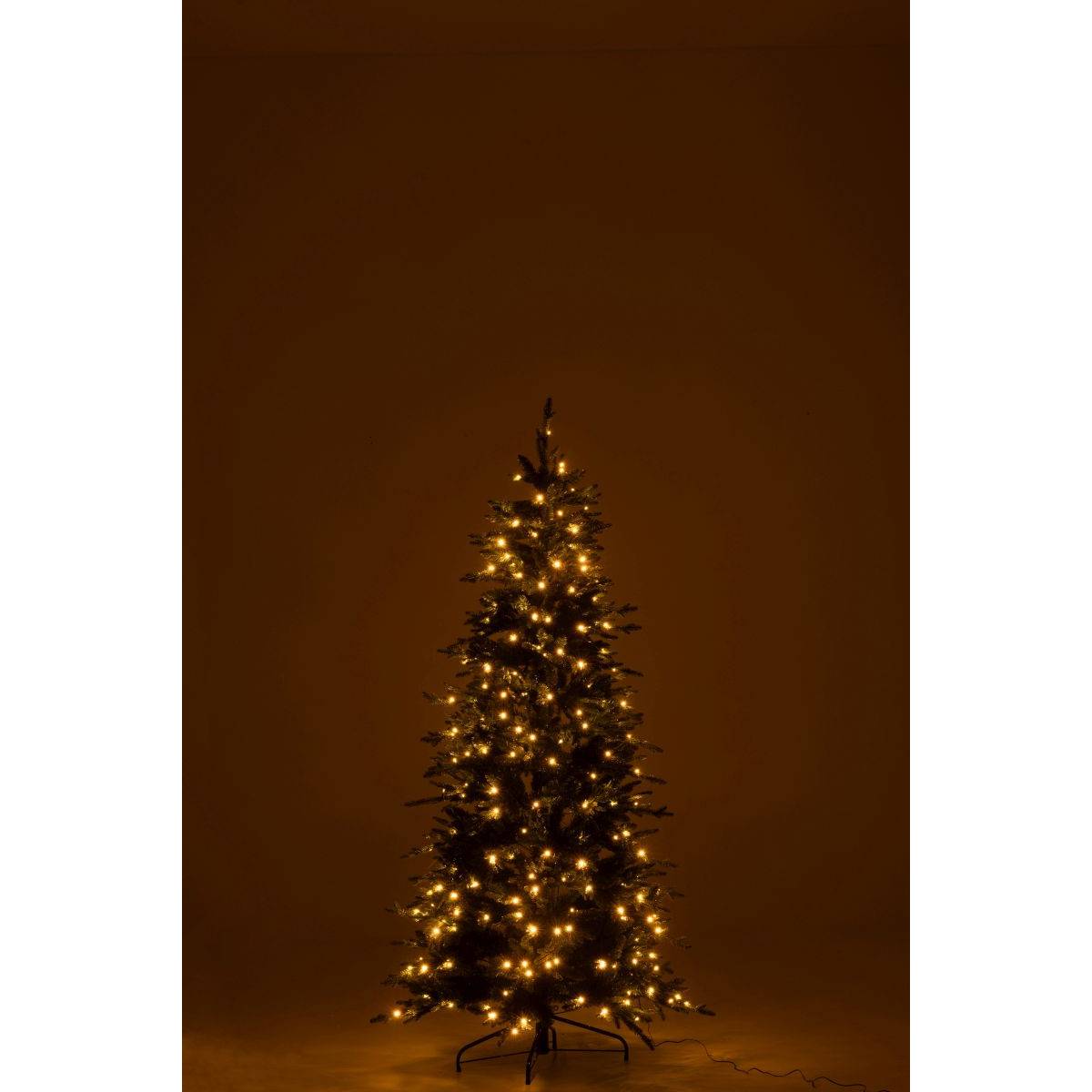 J-Line - Sapin de Noël Artificiel 300 LED "Marquis" 210cm Vert - Image 3