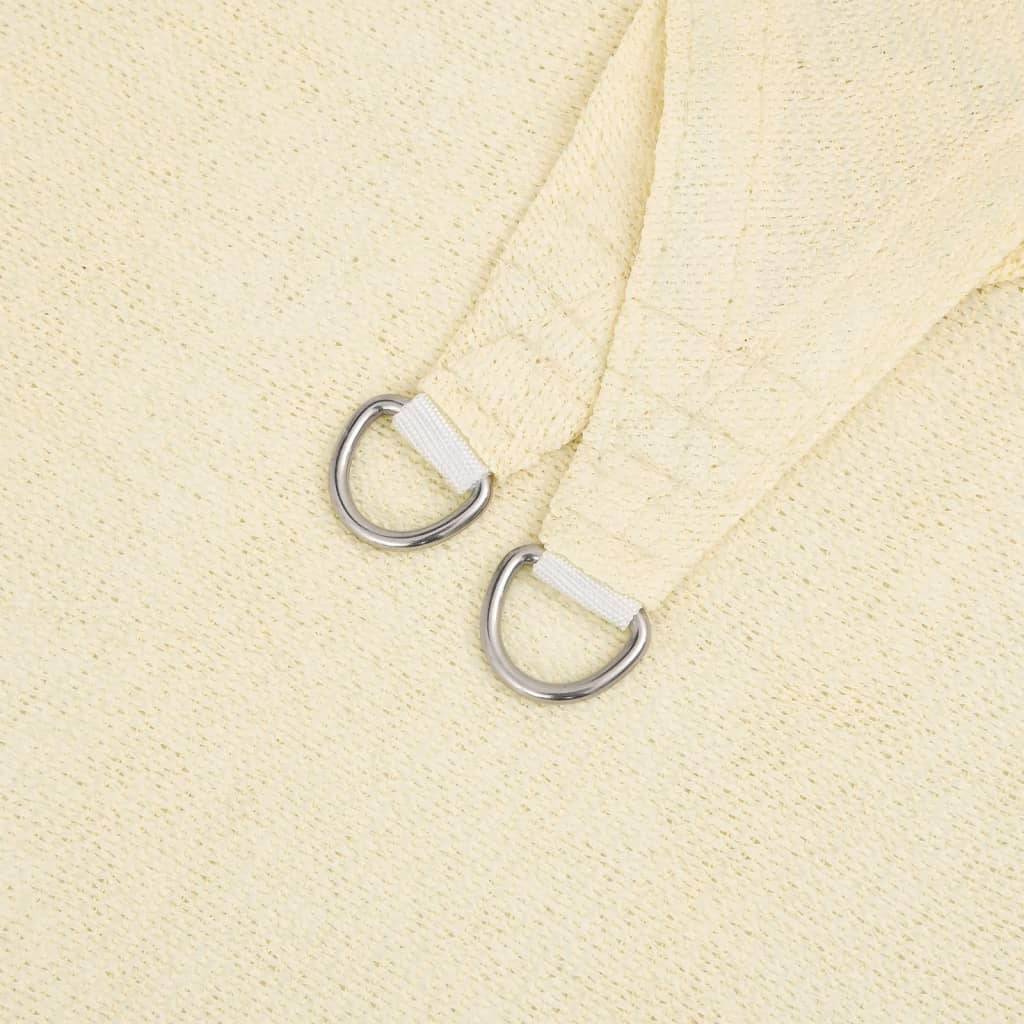 Vidaxl - Voile d'ombrage 160 g/m² Crème 5x7 m PEHD vidaXL 311192 - Image 4