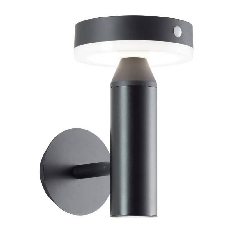 Brilliant - Applique Extérieure - Brilliant - Magua - Led Et Solaire - Métal Et Plastique - 3,7 W - Noir - Image 1