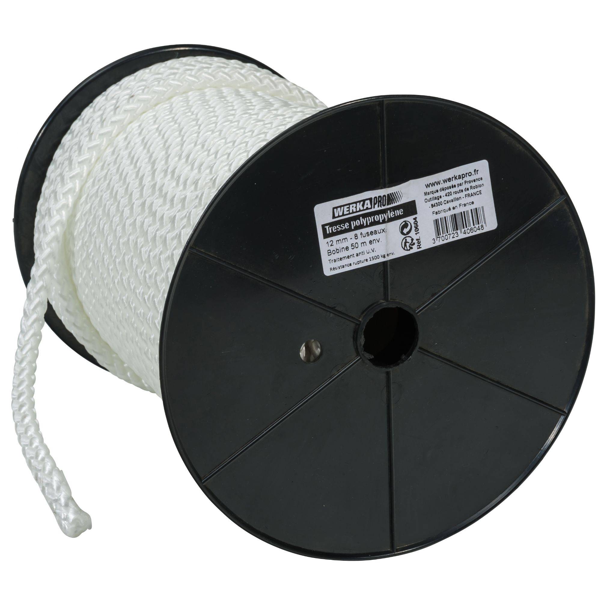 Tresse polypropylène WERKA PRO  12mm x 50m - Image 2