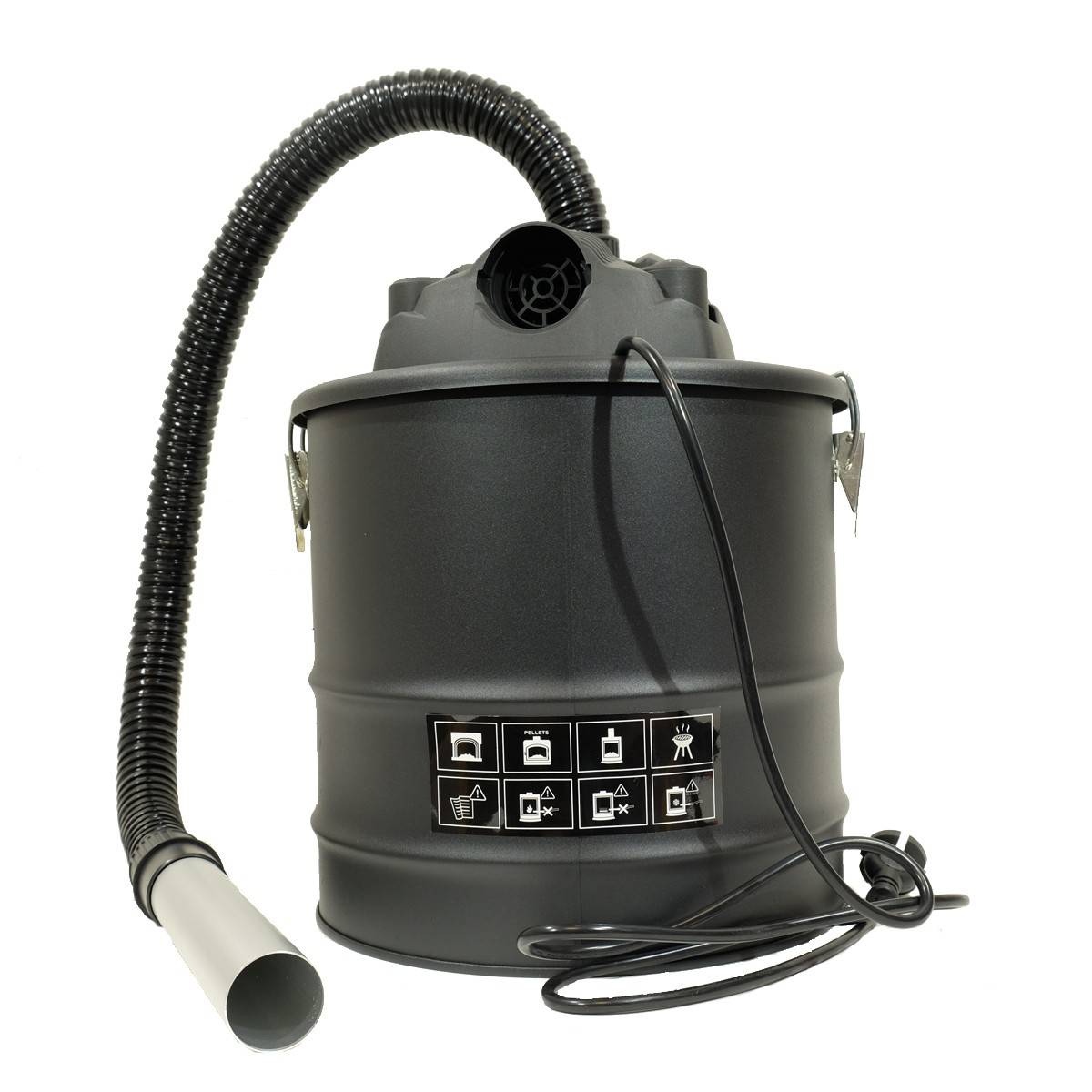 Vito - Aspirateur de cendres 1200W Cuve 18L + 2 Filtres HEPA VITO - Image 3