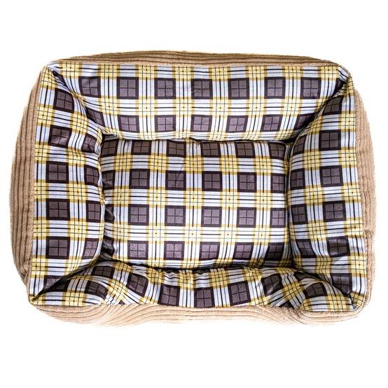 Panier pour Chien et Chat BEIGE Coussin Anti Stress Chiot Lit Confortable Lavable KZ GARDEN - Image 7