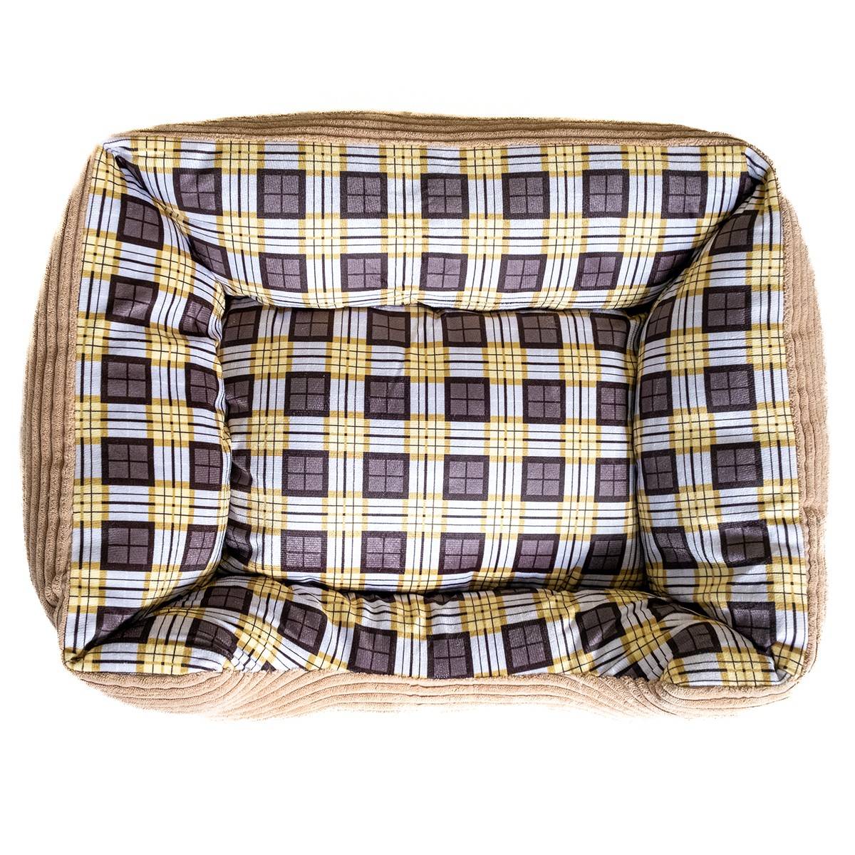 Panier pour Chien et Chat BEIGE Coussin Anti Stress Chiot Lit Confortable Lavable KZ GARDEN - Image 7