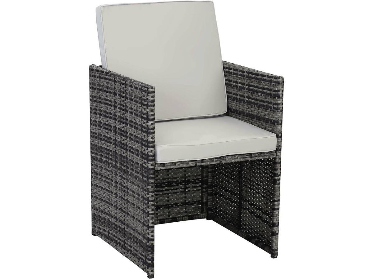 Habitat Et Jardin - Lot De 2 Fauteuils Chicago - "florida" - Gris -habitat Et Jardin - Image 2