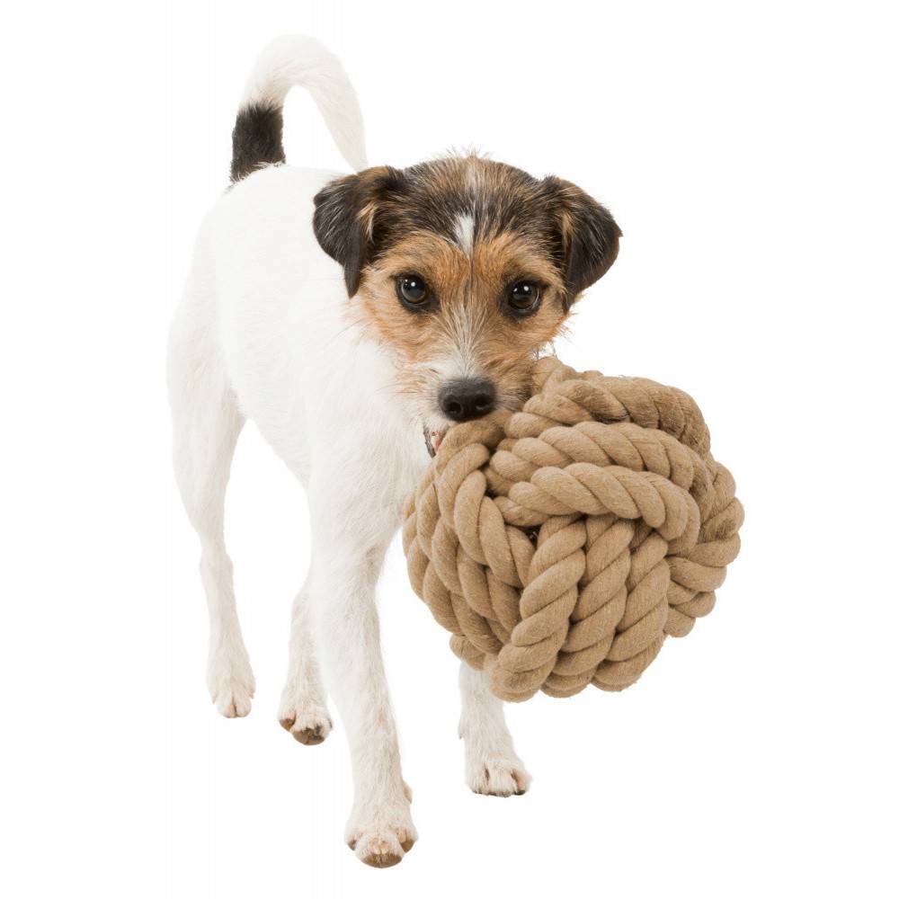 Balle en corde pour chiens, ø 18 cm. - Image 1