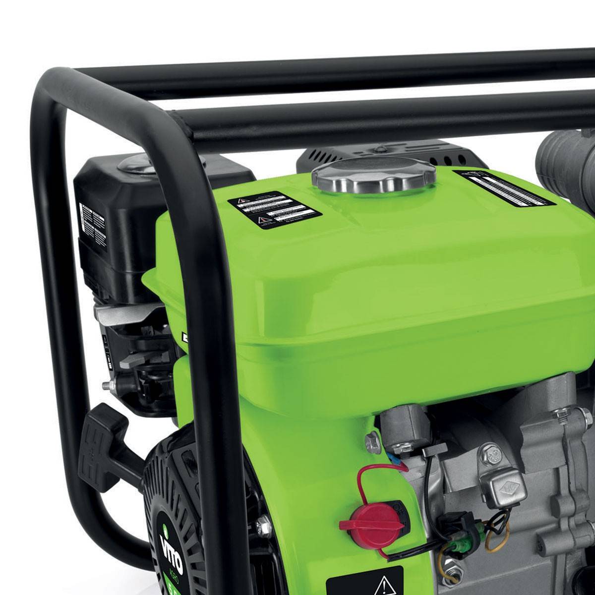 Pompe à eau thermique 5.5 CV 163 cm³ Motopompe Autonomie 3h Débit 30m³/h Raccord 50 mm VITO - Image 6