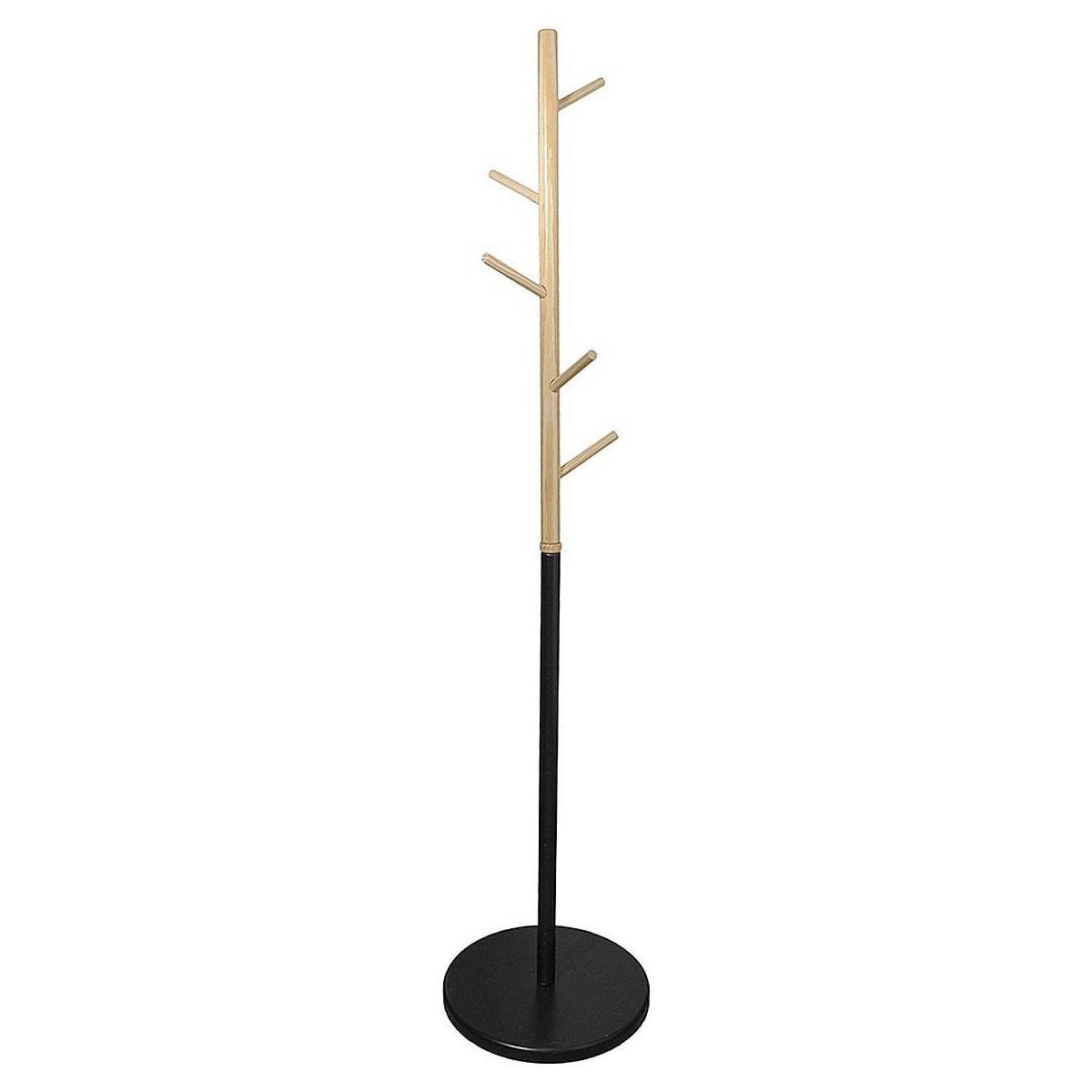 The Home Deco Factory - Porte manteaux en bois Miko 180 cm - Image 1