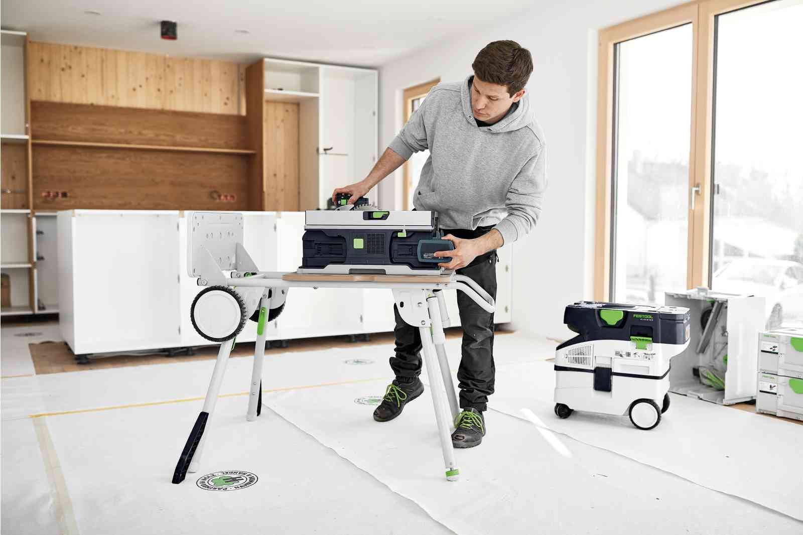 Festool - Scie circulaire sur table sans fil FESTOOL CSC SYS 50 EBI-Basic-SET - 577371 - Image 4