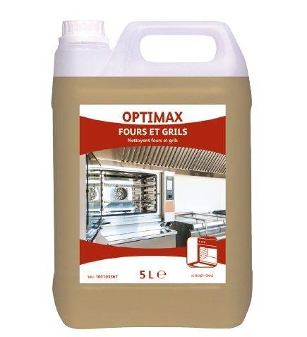 Optimax Nettoyant Fours et grill - Lot de 3 Colis de 2 Bidons de 5L - Diversey
