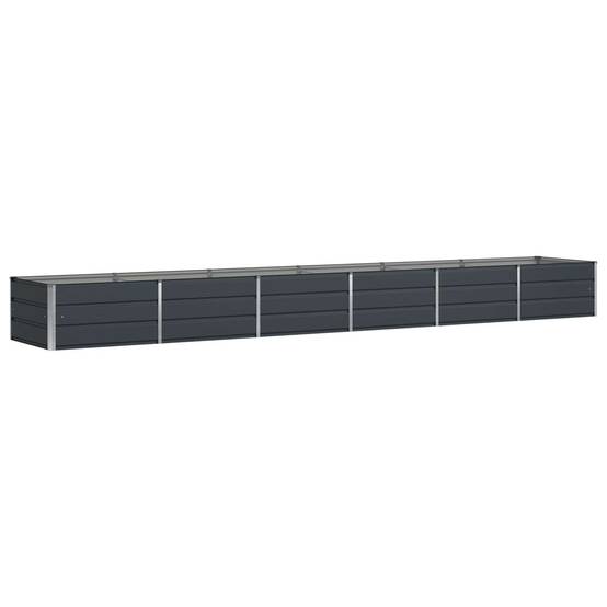 Jardinière Acier 480x80x45 cm la Plus Grande pour Projet Paysager Anthracite - ComfortXL Outdoor Living - Image 2