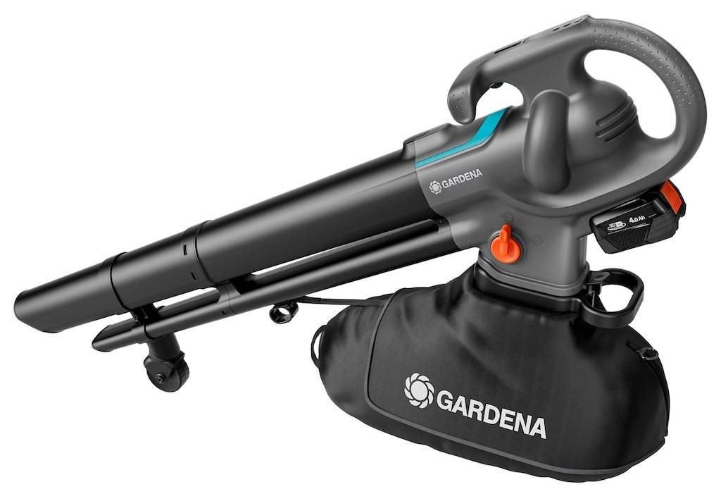 Gardena - Aspirateur souffleur broyeur PowerJet Collect 18V P4A – Sans fil