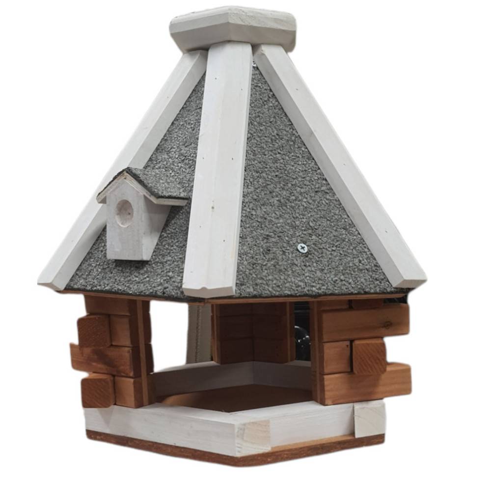 Animallparadise - Mangeoire chalet à suspendre ø 36 cm pour oiseaux - Image 4