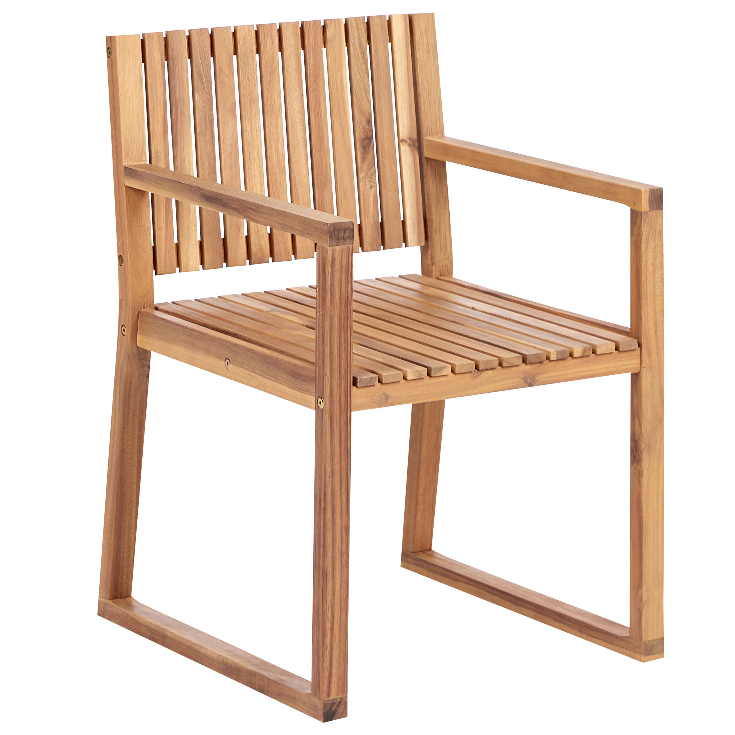 Beliani - Ensemble de Jardin 8 Places avec Coussins Gris en Bois d'Acacia Table et Chaises Style Rustique - Image 9