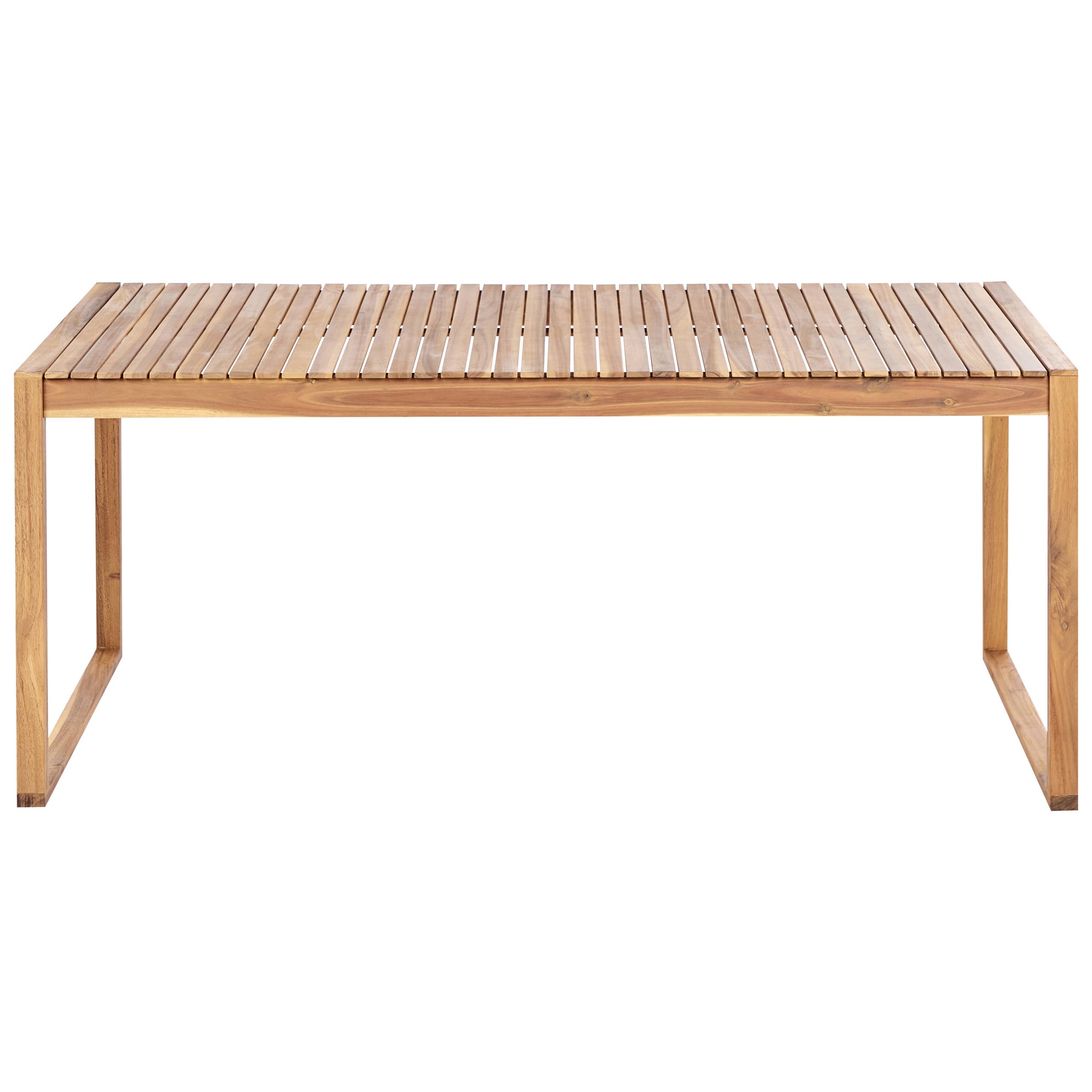 Beliani - Ensemble de Jardin 8 Places avec Coussins Gris en Bois d'Acacia Table et Chaises Style Rustique - Image 6