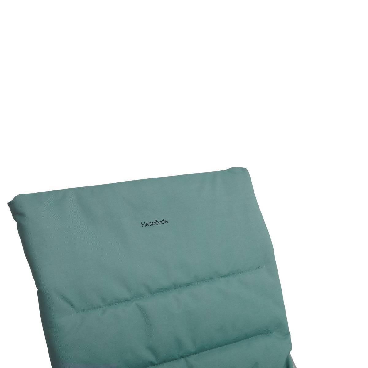 Hesperide - Fauteuil relax de jardin "Milos" vert jade en acier traité époxy Hespéride - Image 3