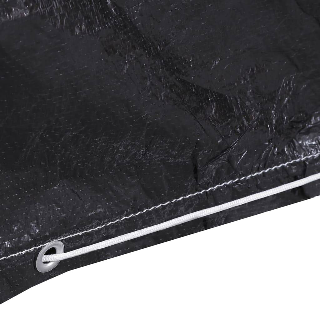 Lot de 2 Housses Salon de Jardin PE Protection Imperméable Anti-UV pour Extérieur Noir 325x205x70 cm – ComfortXL Outdoor Living - Image 5