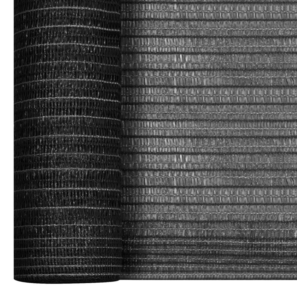 Helloshop26 - Filet brise-vue 1,5x10 m PEHD 175 g/m² anthracite - Image 2