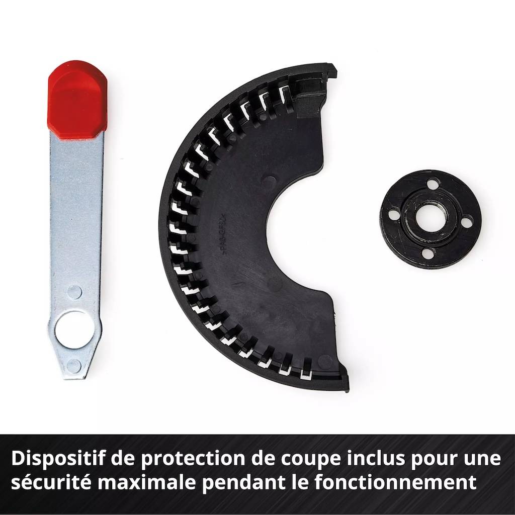 Einhell - Meuleuse d’angle sans fil – TE-AG 18/125-2 Li – Ø 125 mm – 18 V – 8 500 tr/min – Solo – Profondeur 33 mm – Poignée 2 positions Einhell - Image 4