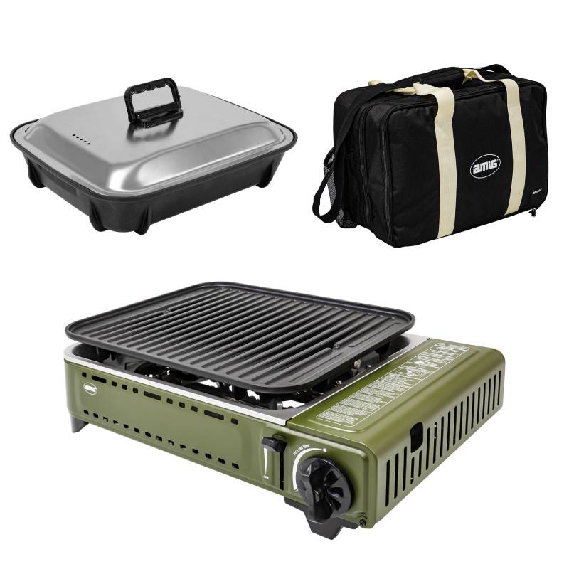 Kit réchaud portable grill  BBQ01K | Amig - Image 2