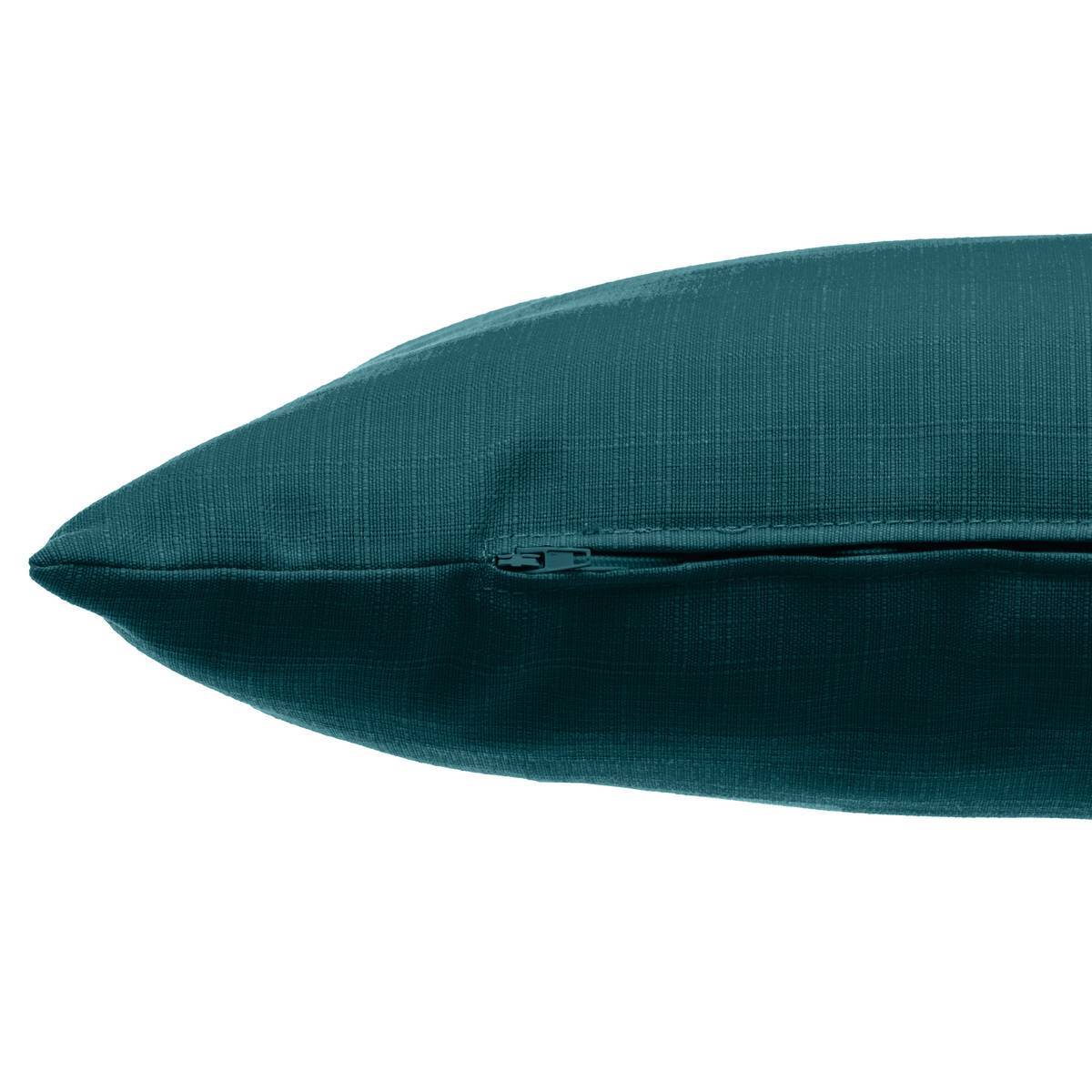 Hesperide - Coussin déco d'extérieur "Korai" bleu canard 30x50cm en polyester Hespéride - Image 2