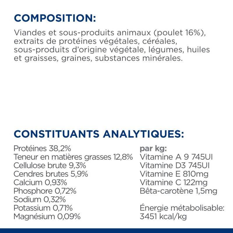 CROQUETTES CHAT ADULT PRESCRIPTION DIETS METABOLIC - HILL'S 3 kg - Image 7