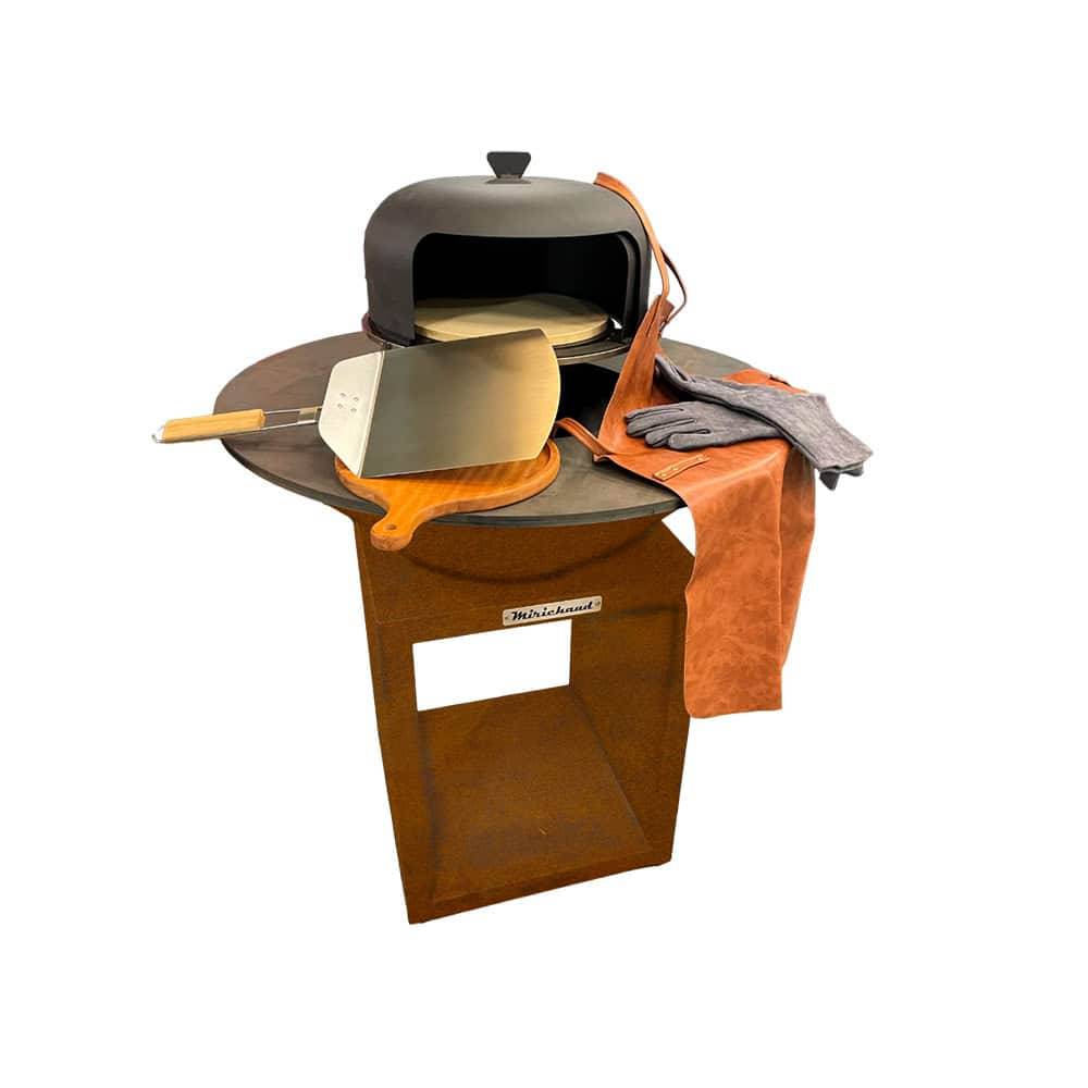 Pack Brasero PIZZA CORTEN diamètre 95cm - Image 1