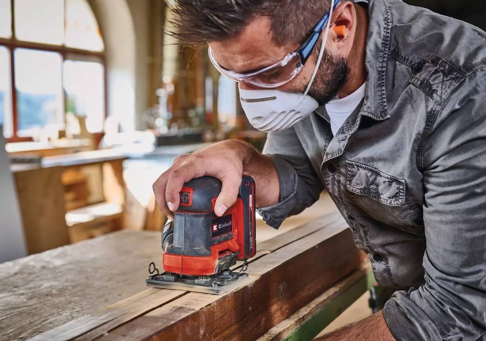 Einhell - Ponceuse orbitale sans fil TE-OS 18/113 3X Li-Solo Einhell - Image 2