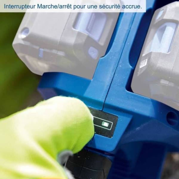Scheppach - Pack tronçonneuse sans fil BC-CS355Duo-X - longueur de coupe 33,5cm - SCHEPPACH 20V IXES +2 batteries 4Ah + chargeur double 4.5 - Image 5
