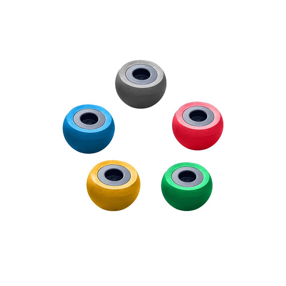 Plast'Up Rotomoulage - Pots de fleurs sphérique xxl dolce vita 300l jo 2024-lot de 5 - Image 2
