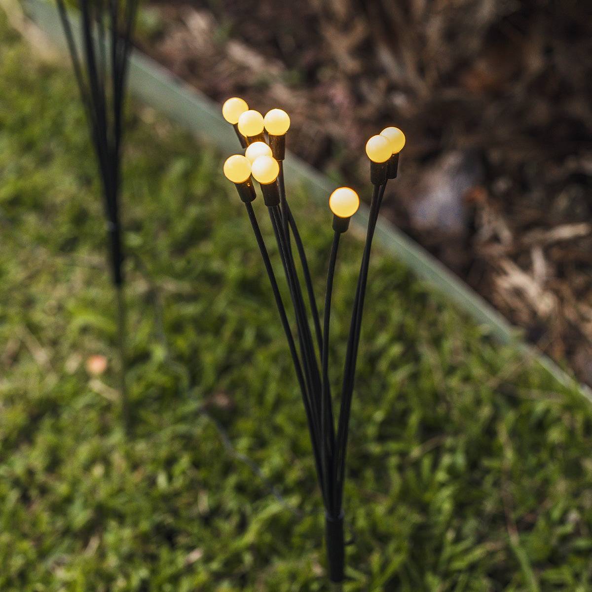 Lumisky - 4 Torches solaires 10 boules LYRA H73cm - Image 3