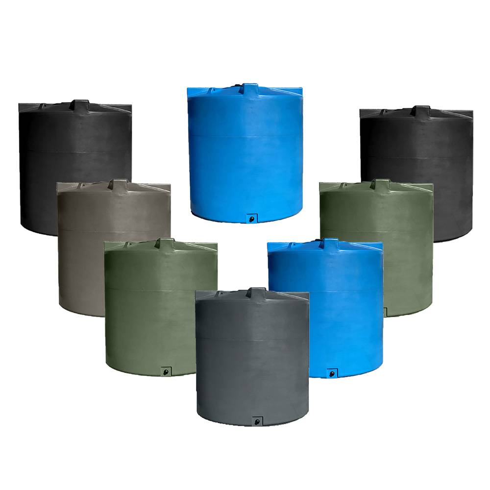 Cuve de stockage d'eau aérienne 5000l-lot de 8 - Image 1