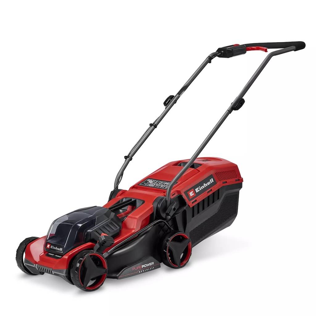 Einhell - Tondeuse à gazon sans fil - GE-CM 18/32 C Li BL-Solo - 18 V Power X-Change - Largeur de coupe 32 cm - Brushless - Image 1