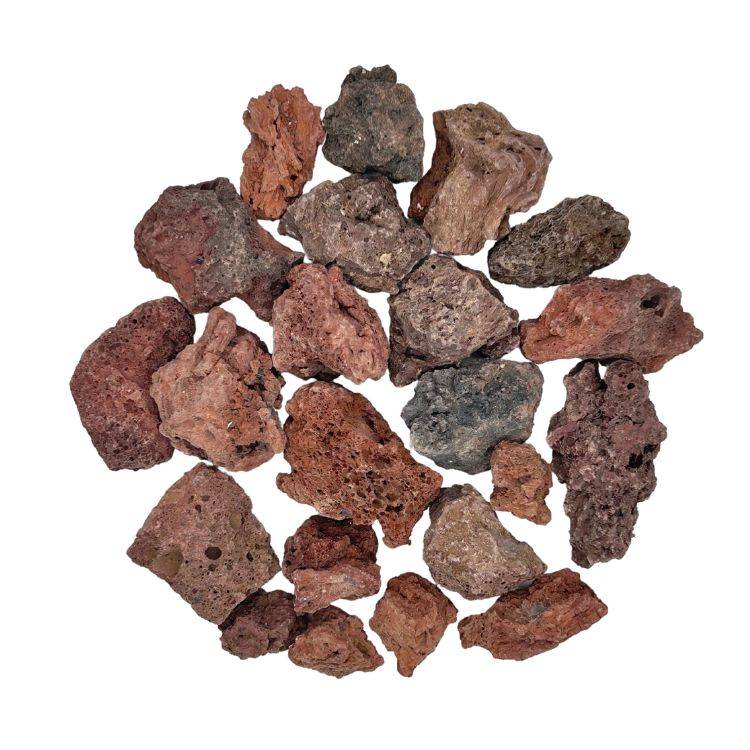PACK 10 X BIG BAG de 1M3 (+/- 200M²) Gravier Pouzzolane Rouge / Noir 15/25 mm - Livraison STANDARD - Image 2