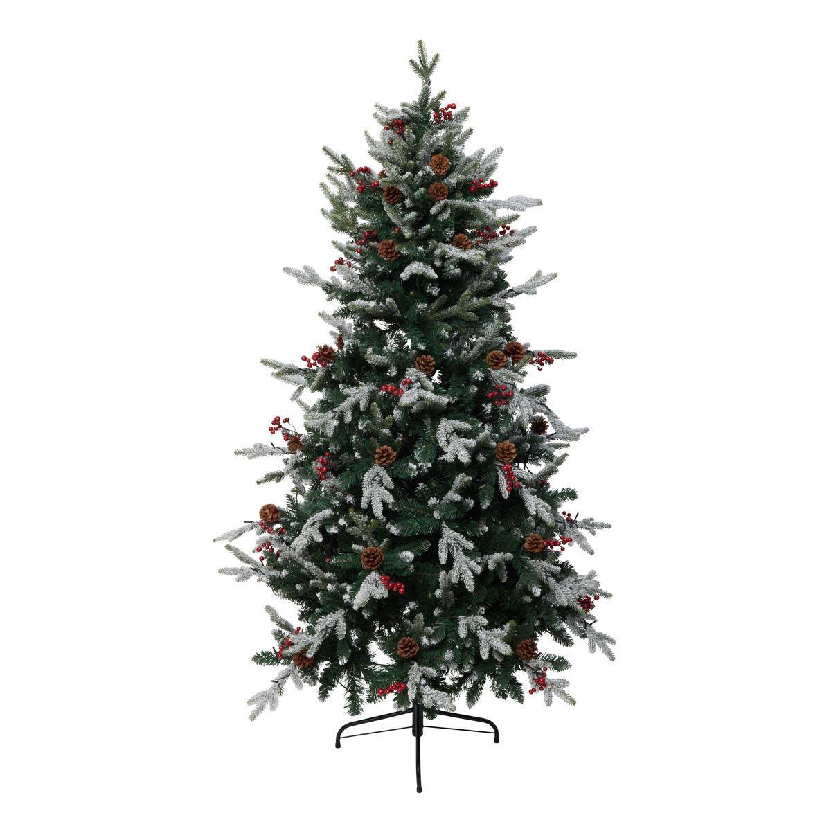 Fééric Lights & Christmas - Sapin de Noël artificiel Snowberry lumineux 180 cm - Feeric Lights & Christmas - Image 2