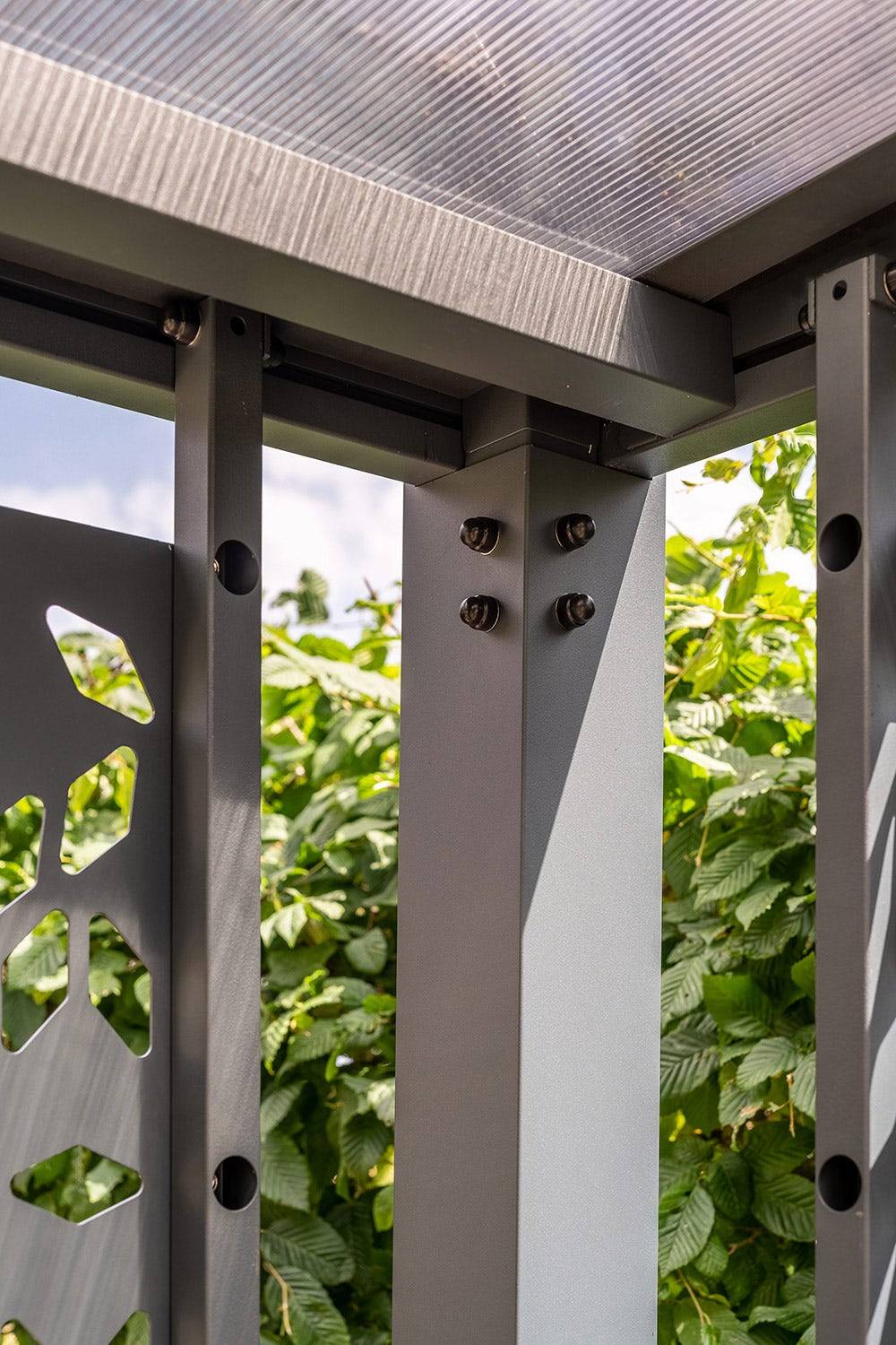 Trigano Jardin - Carport aluminium Trigano - LIBECCIO + 5 claustras - 16 m² - Image 6
